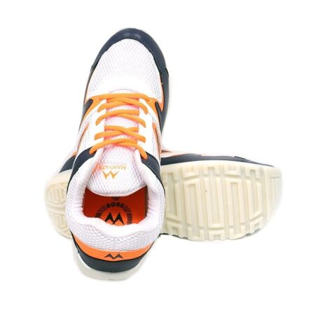 Demo - MANYATA White & Black Sports Shoes